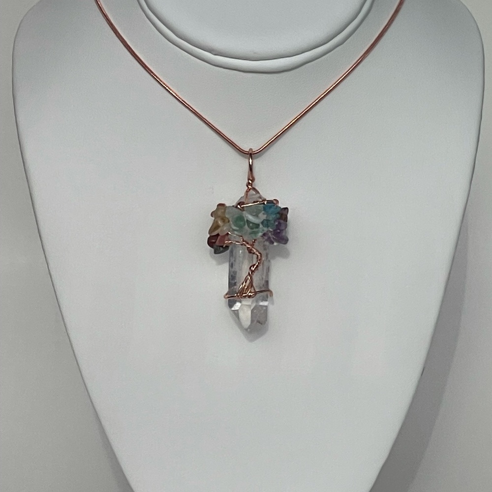 Seven Chakras Pendant Necklace